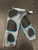 Used Champro NWT BULL RUSH 7 PAD ADULT FB Girdles Grey LG 11726-S000300913 View 1