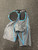 Used Champro NWT BULL RUSH 5 PAD YOUTH FB Girdles Grey LG 11726-S000300917 View 2