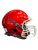 Used Riddell RIDDELL VICTOR YOUTH XS FB Helmet Red XS 11843-S000025914 View 4