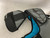 Used Nike VAPOR LT Lacrosse Shoulder Pads Black And Carolina Blue SM 11855-S000208466 View 2