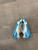 Used Nike AIR ZOOM MERCURIAL Soccer Turf Shoes Carolina Blue Junior 04 11614-S000242283 View 4