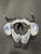 Used ALL PRO SP YOUTH LRG FB Shoulder Pads Grey LG 11726-S000301145 View 1