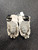 Used Nike VAPOR ELITE Lacrosse Gloves Mens White 14" 11726-S000301232 View 2