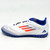 Used Adidas F50 LEAGUE TF Soccer Turf Shoes White/Red/Navy Junior 05 11805-S000087046 View 1