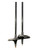 Used Rossignol SKI POLES Womens XC Ski Poles Black 130 cm / 52 in 11847-S000038022 View 2