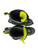 Used Rollerblade SPITFIRE XT ADJ 2-5 Junior Rec Fitness Skates Black Adjustable 11836-S000042080 View 2