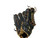 Used Mizuno PRO SELECT BB/SB Glove LH Throw Black And Natural 12 3/4" 11347-S000274848 View 1
