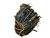 Used Mizuno PRO SELECT BB/SB Glove LH Throw Black And Natural 12 3/4" 11347-S000274848 View 2