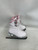 Used Jackson SOFTSKATE Girls Softboot Skate White Youth 09.0 11871-S000033095 View 3