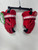 Used Warrior BURN Lacrosse Gloves Junior Red XS 11891-S000321862 View 1