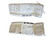 Used CCM SPEED SKIN Goalie Leg Pads Youth White 30" 11450-S000527222 View 1