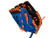 Used Dsg DICKS SPORTING GOODS BB/SB Glove RH Throw Royal Blue 8" 11613-S000188348 View 2