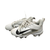 Used Nike ALPHA BB/SB Cleats White Junior 01 11866-S000039989 View 1