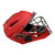 Used All Star I BAR 6.5-7 Catchers Helmet w/Mask Red One Size 11813-S000353220 View 2