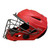 Used All Star I BAR 6.5-7 Catchers Helmet w/Mask Red One Size 11813-S000353220 View 1