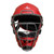 Used All Star I BAR 6.5-7 Catchers Helmet w/Mask Red One Size 11813-S000353220 View 3