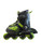 Used K2 RAIDER ADJ 4-8 Senior Rec Fitness Skates Neon Green Adjustable 11814-S000402660 View 2