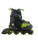 Used K2 RAIDER ADJ 4-8 Senior Rec Fitness Skates Neon Green Adjustable 11814-S000402660 View 1
