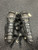 Used MacGregor B68 Catchers Leg Guards Black Youth 11162-S000463590 View 1