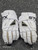 Used STX CELL IV Lacrosse Gloves Mens White 11" 11849-S000043331 View 1