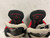 Used Bauer VAPOR 3X Intermediate Hockey Skate Black And Red Intermediate 4.5 11855-S000208795 View 2