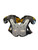 Used Riddell XFORCE 2 SM SP FB Shoulder Pads Black SM 11814-S000402819 View 2