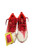 Used Under Armour Jr FB Cleats Red And White Junior 03.5 11721-S000287960 View 5