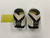 Used Bauer SUPREME 150 Youth Elbow Pads White/Black/Yellow SM 11855-S000208846 View 1