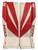 Used CCM AXIS F5 Goalie Leg Pads Junior White/Red 28+1” 11742-S000542663 View 1