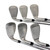 Used Cobra XL Men's RH Iron Set 6I-SW Steel Shaft 11506-S000311081 View 5