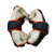 Used Warrior EVO PRO UVA Lacrosse Arm Pads/Guards Navy Blue Senior 11484-S000311422 View 1