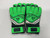 Used Vizari ZUBIZA Soccer Goalie Gloves Black And Neon Green 5 11876-S000010975 View 1