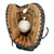 Used Wilson A0500. BB/SB Catchers RH Throw Brown 31" 11735-S000368185 View 3