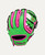 Wilson Party Animals 11-inch Baseball Glove, Pink/Green View 3