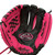 Used Rawlings PLAYERS SERIES PL950BP BB/SB Glove T-ball Black And Pink 9 1/2" 11890-S000146830 View 2