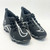 Used Nike ALPHA MENACE 3 SHARK Jr FB Cleats Black Junior 02.5 11805-S000087632 View 3