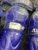 Used All Star LG912PS Catchers Leg Guards Royal Blue Junior 11162-S000464030 View 6