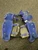 Used All Star LG912PS Catchers Leg Guards Royal Blue Junior 11162-S000464030 View 11