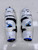 Used Bauer FLYLITE VAPOR Intermediate Shin Guards White 14" 11860-S000314486 View 1