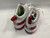 Used Under Armour Nitro 3021066-123 Adult FB Cleats Red And White Senior 13.5 11876-S000011022 View 2