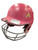 Used Adidas PINK 6 3/8 - 7 5/8 HELMET W/ MASK Batting Helmet w/Mask Pink One Size 11347-S000275423 View 1
