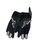 Used Mizuno BB/SB Batting Gloves Black SM 11884-S000068628 View 1