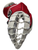 CCM TACKS Intermediate Goalie Catcher White/Black/Red 11742-S000543203 View 6