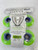 New FORMULA G ERA 68m / 74A Inline Skate Wheels / Indoor Hockey Wheels 4pk View 1
