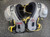 Used Riddell POWER CPX FB Shoulder Pads Grey LG 11849-S000043573 View 1