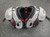 Used Riddell Power SPX FB Shoulder Pads Grey MD 11849-S000043570 View 1