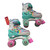 Used SULIFEEL SPORTS ADJ 11-13.5 Child Roller Quad Skates White Adjustable 11947-S000171006 View 2