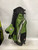 Used US Kids 4 SLOT STAND BAG Jr Stand Bag Black And Green 11851-S000051188 View 1