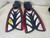 Used OCEANIC VORTEX V16 SM Open Heel Scuba Dive Split Fins View 2