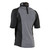 Shock Doctor Boys Ultra Compression Neckguard Short Sleeve Shirt, Black/Grey View 2